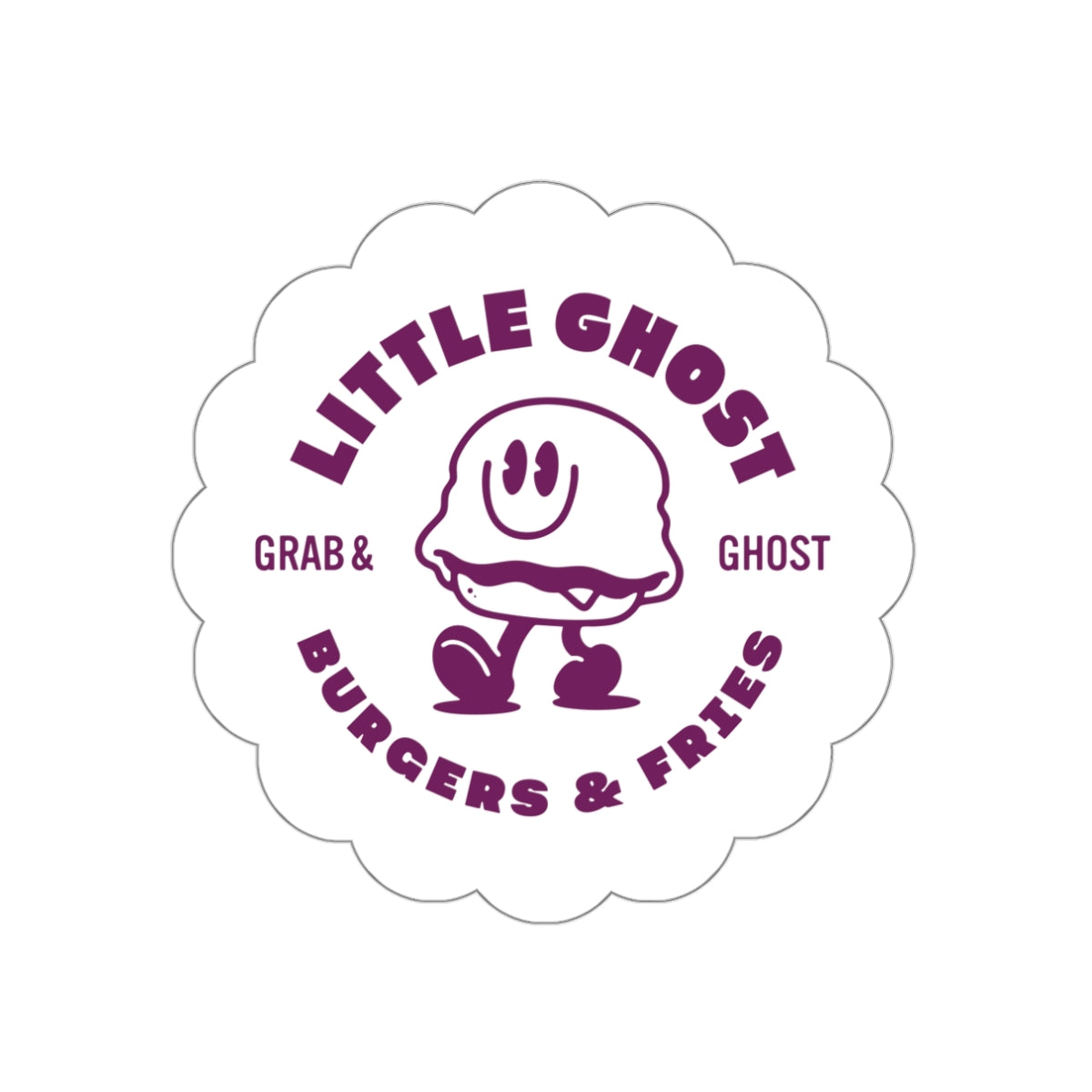 Grab & Ghost Sticker