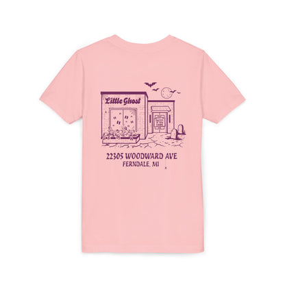 Youth Haunted Building T-Shirt