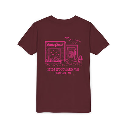 Youth Haunted Building T-Shirt
