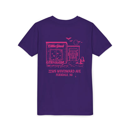 Youth Haunted Building T-Shirt